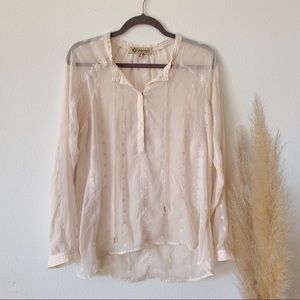 Democracy Embroidered Blouse